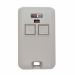 Stanley 308302 Two-Button Key Chain Mini Gate Garage Door Opener Remote Control Transmitter 10 DIP Code Switch 310MHz by Linear MSC308302 3083-02