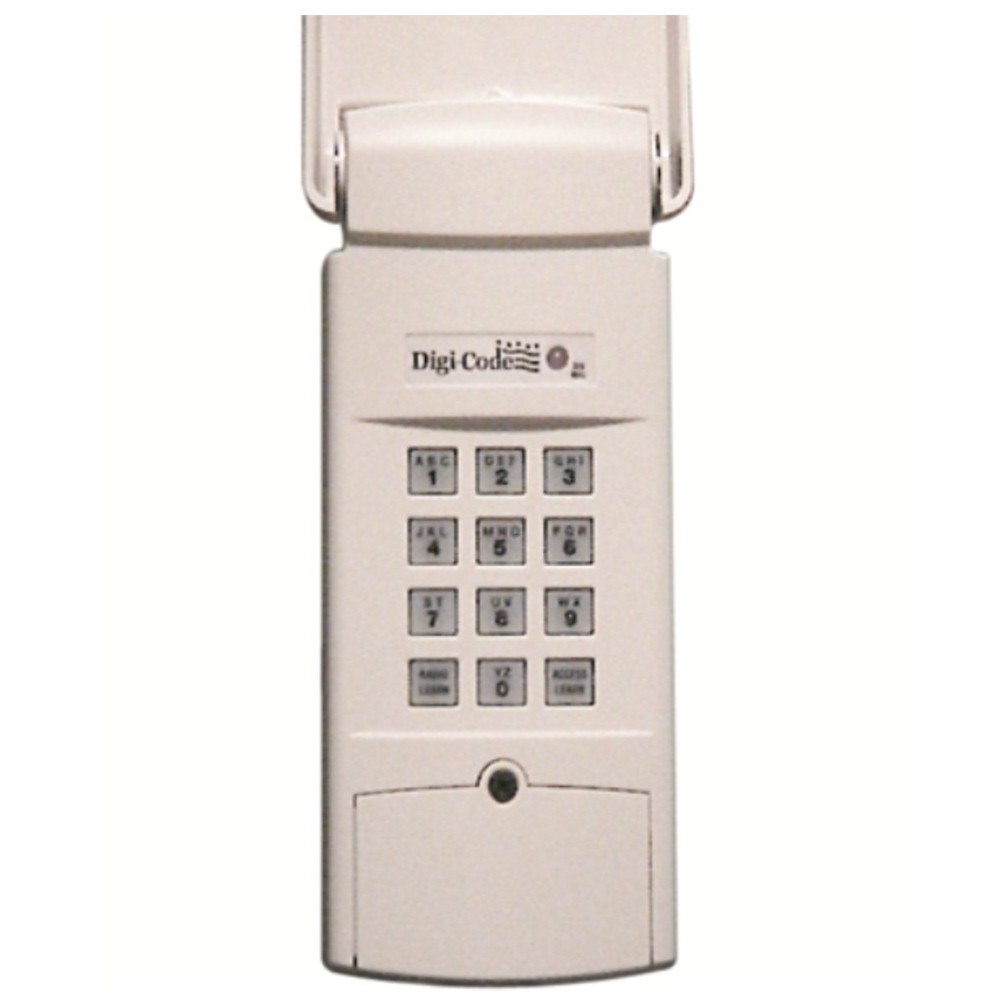 Digi-Code 5200 Wireless Digital Keyless Entry Keypad Compatible With Multi-Code 4200 MSC420001 Keypad Gate Garage Door Opener DigiCode